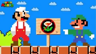 King Rabbit: Mario and Luigi But Fire Flower are forbidden here!
