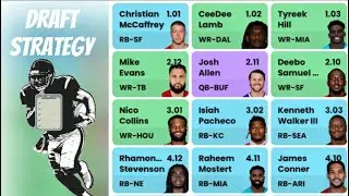 The Best Draft Strategy for Fantasy Football (Picks 1-7)