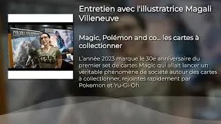 Issy Podcast : l'univers Fantastique de Magali Villeneuve