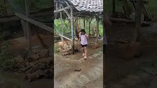 yunraish 7 thn , ujan ujan ayun ayun