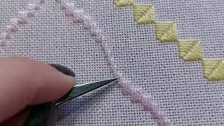 Салфетка "Зефирки" Hardanger & Bardgello - Часть 2
