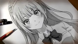 How to draw Kei Karuizawa | Classroom of the Elite | Step by step Tutorial
