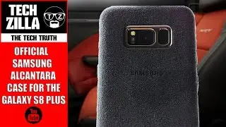 Official Samsung Alcantara Cover for the Galaxy S8 Plus