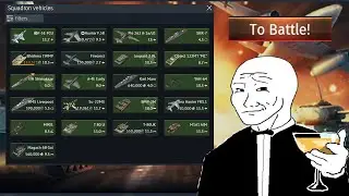 Best Squadron Vehicle Part 1 - F 5E FCU STOCK Grind !!!