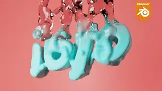 Create a trippy Text Animation with Blender(Only  Version 3.6 and below)