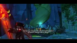 Hu Tao at domain (Hu tao quest)