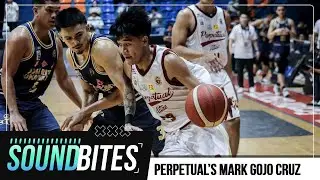 Perpetual rookie Mark Gojo Cruz grateful for guidance of Olsen Racela | SOUNDBITES