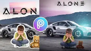 Manipulation in picsart \ picsart tutorials | alone editing in picsart