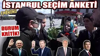 Election poll with counters in Eminönü, Istanbul - ELECTION 2023