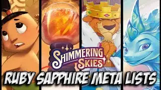 🔵🔴 RUBY SAPPHIRE DECK PROFILE x3 - Set 5 Meta Workshop, Classic, & Villains - Disney Lorcana