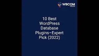 10 Best WordPress Database Plugins–Expert Pick 2022 | WordPress Plugins