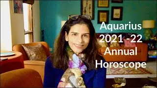 Aquarius Annual Astrology Horoscope 2021 - 2022