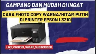 Cara photocopy di printer epson l3210