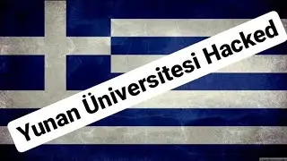 Yunanistan Pire Üniversitesi Hacked