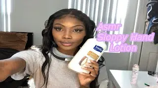 Asmr Request / Sloppy Hand Lotion With Repetitive Motion (No talking) 🤫