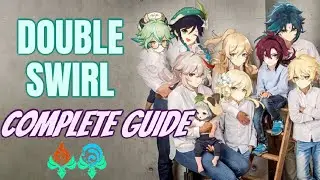 Genshin Impact Tutorials - Double Swirl (Including Rotation for Every Anemo Character)