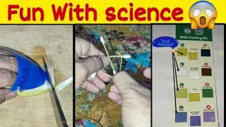Science small experiment 😳 Fun with science 🤟How to make finger safety instrument