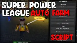 [⭐] Super Power League Script Auto Farm, Auto Quest & Max Stats - Roblox 2025