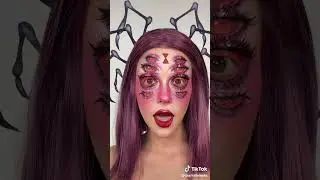 #Spider Makeup 💄 tiktokshorts # Trending
