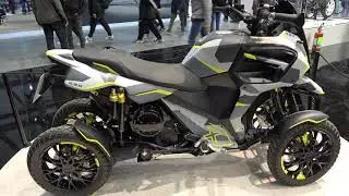 The new 2022 X QOODER 450cc amazing scooter walkaround at EICMA 2021