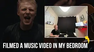 We Filmed a Music Video In My BEDROOM! Blackmagic Pocket Cinema Camera 4K