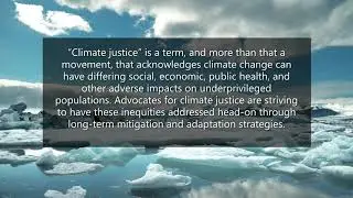 CLIMATE JUSTICE