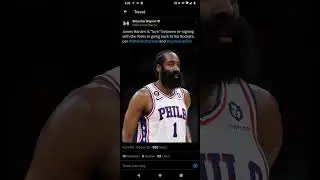 James Harden is “torn” between re-signing with the 76ers or going back to the Rockets  #jamesharden