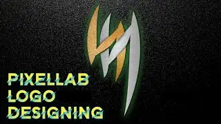 HH Logo Making By Mask Tool in PIXELLAB | Logo Making In Pixellab | Pixellab Editing Tutorial |