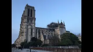 Собор Парижской Богоматери после пожара