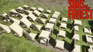 How many custom buildings ACTUALLY are there? | Sons of The Forest