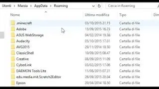 come entrare nel roaming su windows 10