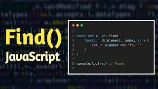 array Find method in javaScript || JavaScript Array find method example || 