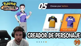 POKEMON UNITE 🤾🏻‍♂️ Creador de Personajes Tutorial 0 Español
