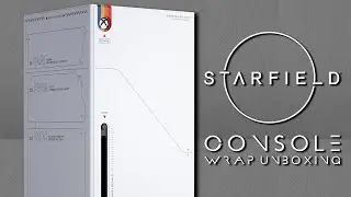 Xbox Series X 'Starfield Console Wrap' Unboxing & Setup