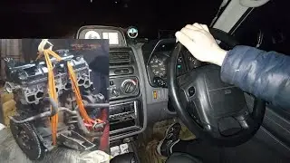 Mitsubishi pajero mini H51A 660 cm3, замеры до замены двигателя от Junior 1.1cm3. (Часть 1)