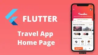 Flutter Speed Code - Travel Community App - Home Page