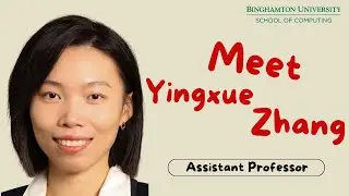 Assistant Professor Yingxue Zhang leads research in AI and machine learning
