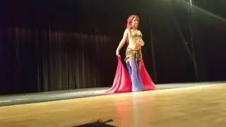 Ingrid's Belly dance at Gulf Coast High School