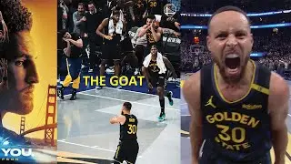 STEPH CURRY ON-BALL SHUTS IT ALL DOWN AGAINST KLAY LUKA KYRIE
