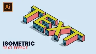 How to Design an Isometric Text Effect in Adobe Illustrator CC