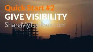 Giving Tool Visibility to Field Workers - Quick Start #2