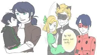 CHILD AU /【miraculous ladybug comics】