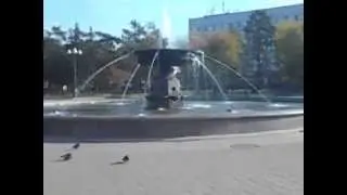 фонтан в сквере им.Кирова города Иркутска/the fountain in the Park.Kirov Irkutsk