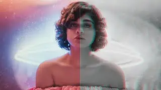 #21 Glitch effect in just 3 steps | photoshop cc 2020 |