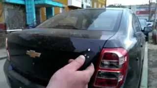 Доработка открытия багажника на Chevrolet Cobalt своими руками