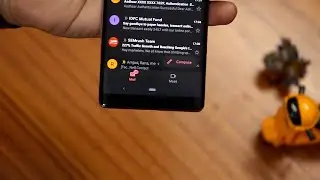 How to Remove Meet/Rooms/Chat tab in Gmail for Android [Hindi]