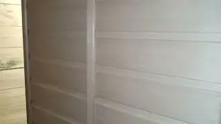 5 Внутренняя отделка бани монтаж двери