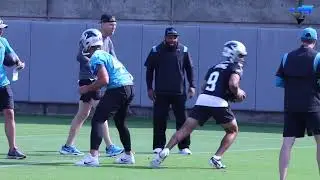 Panthers' Last Day of OTAs (Practice Video)