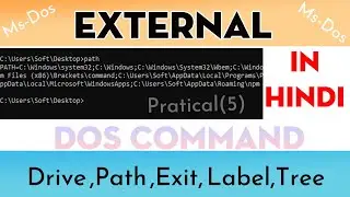 path command|| exit command||tree command||label||all dos command||md command|| rd command||cs||vk|