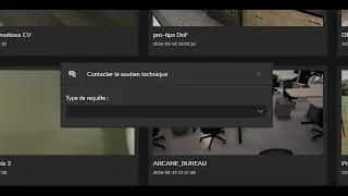 Requête de support technique